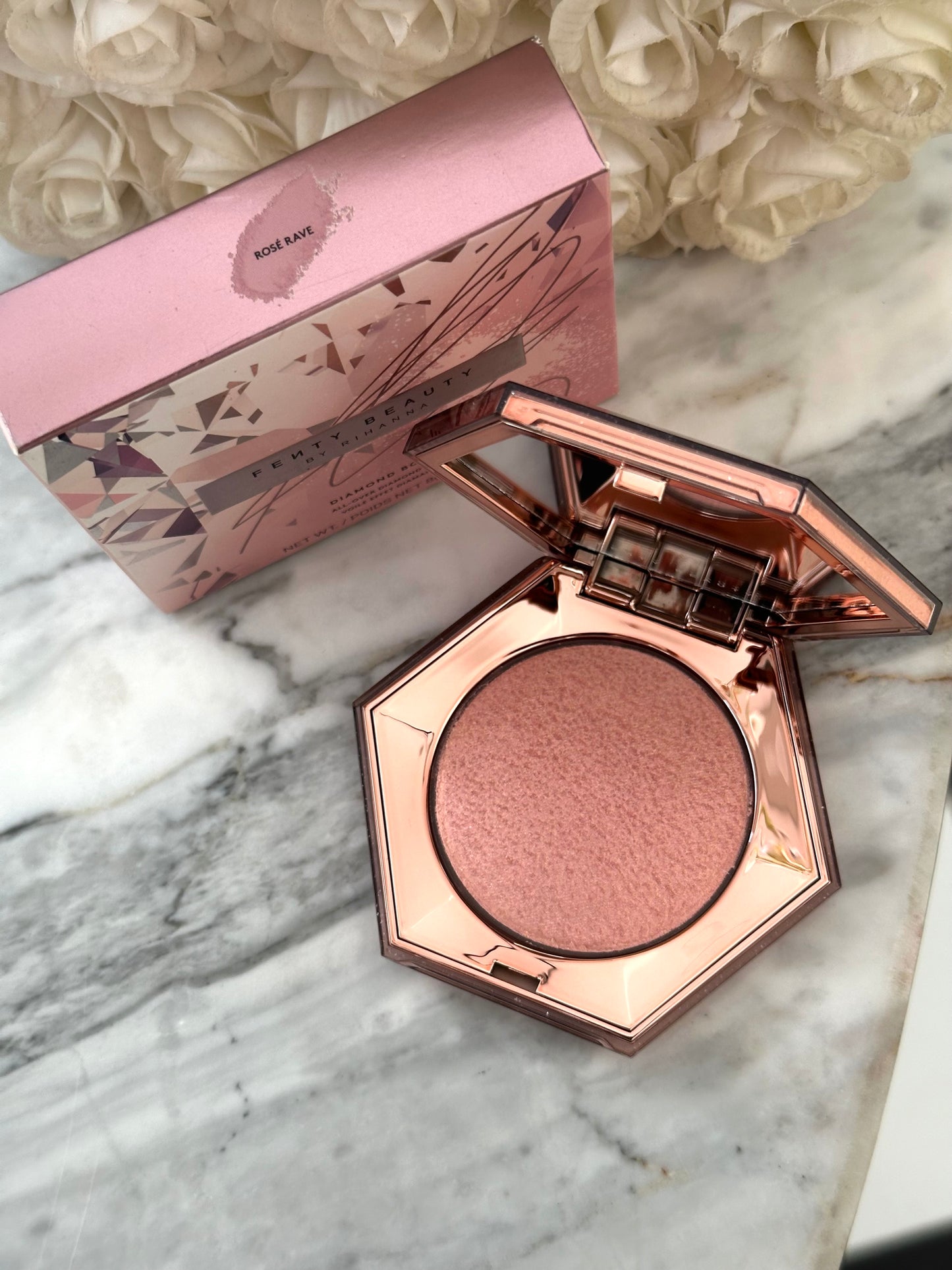 FENTY BEAUTY Diamond Bomb All-Over Diamond Veil Highlighter - Rosé Rave