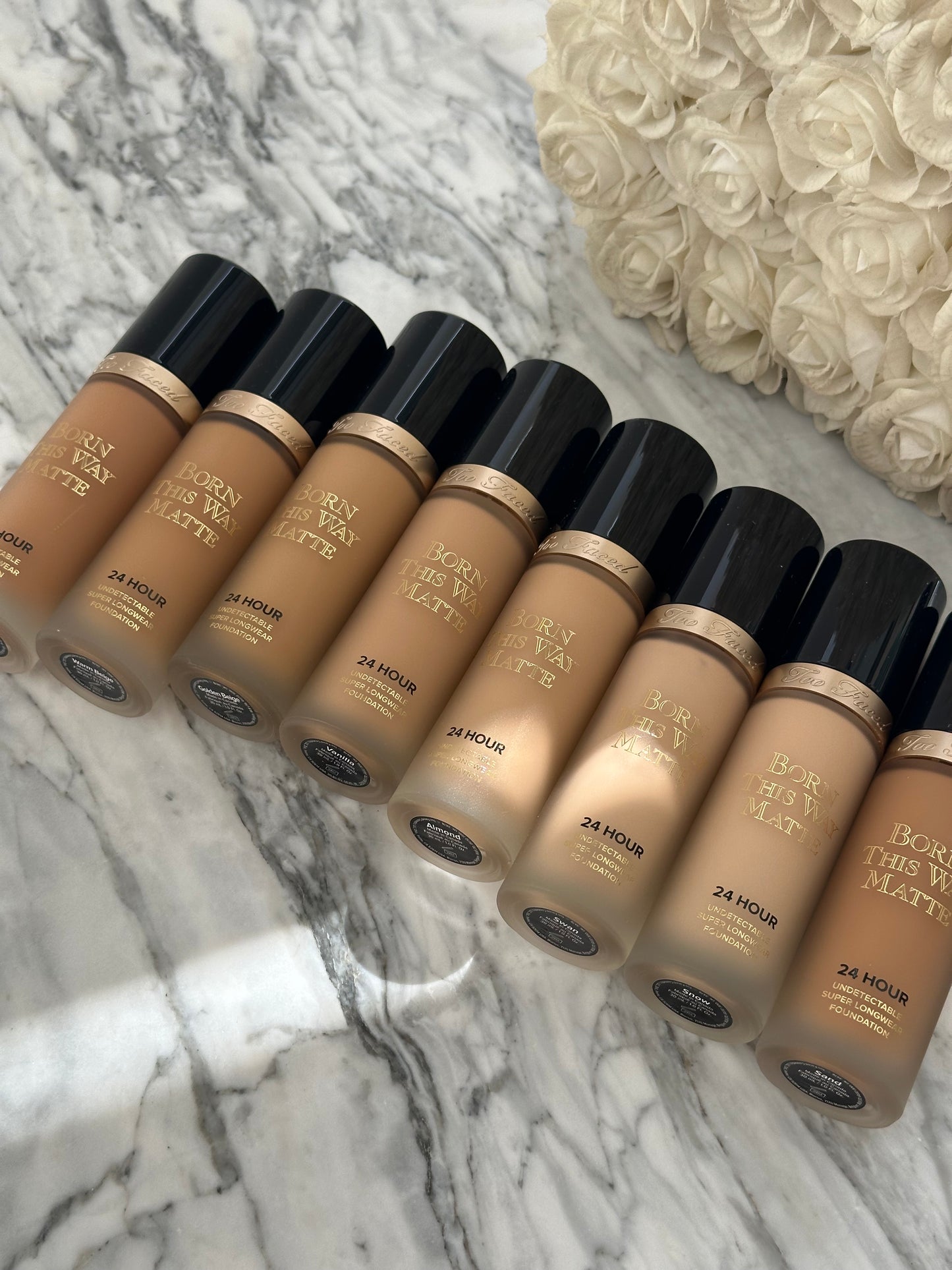 TOO FACED Born This Way Soft Matte Foundation
Oil Controlling Formula + 24H Wear