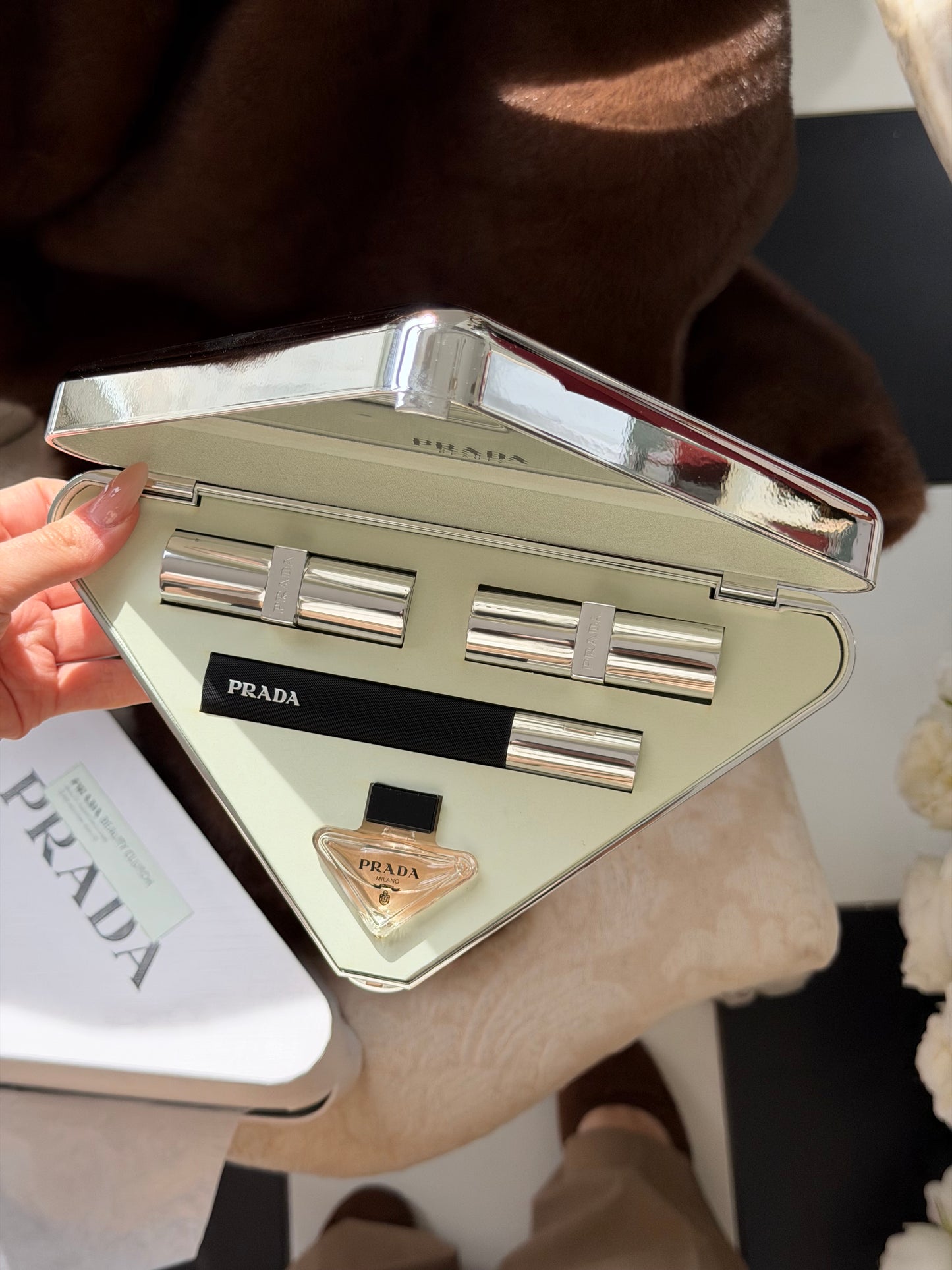 PRADA Beauty Clutch Essentials Case Set