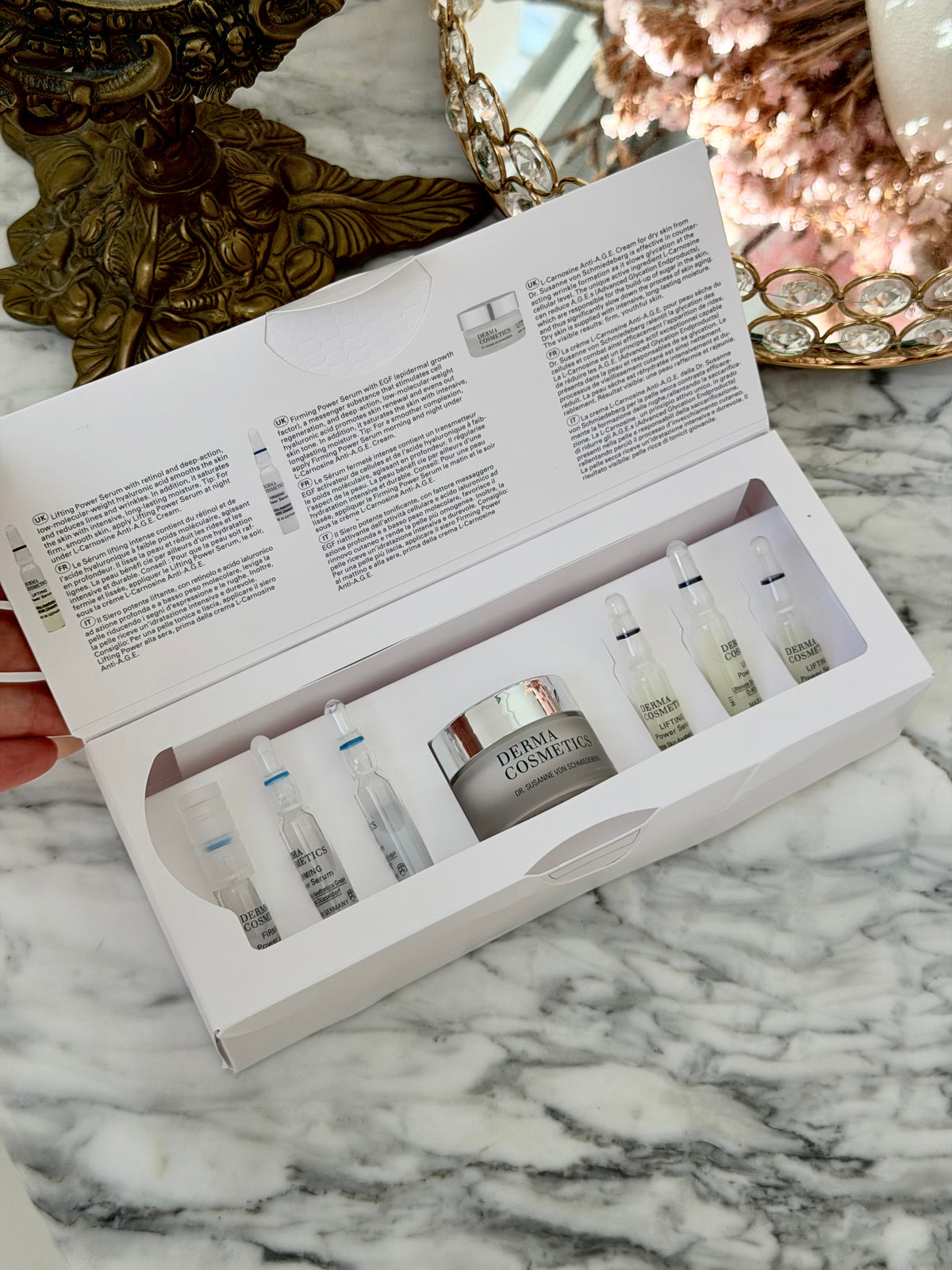 DERMA COSMETICS Firming & Lifting Power Serum - AntiAge Cream Dry Skin Dr. Susanne von Schmiedeberg