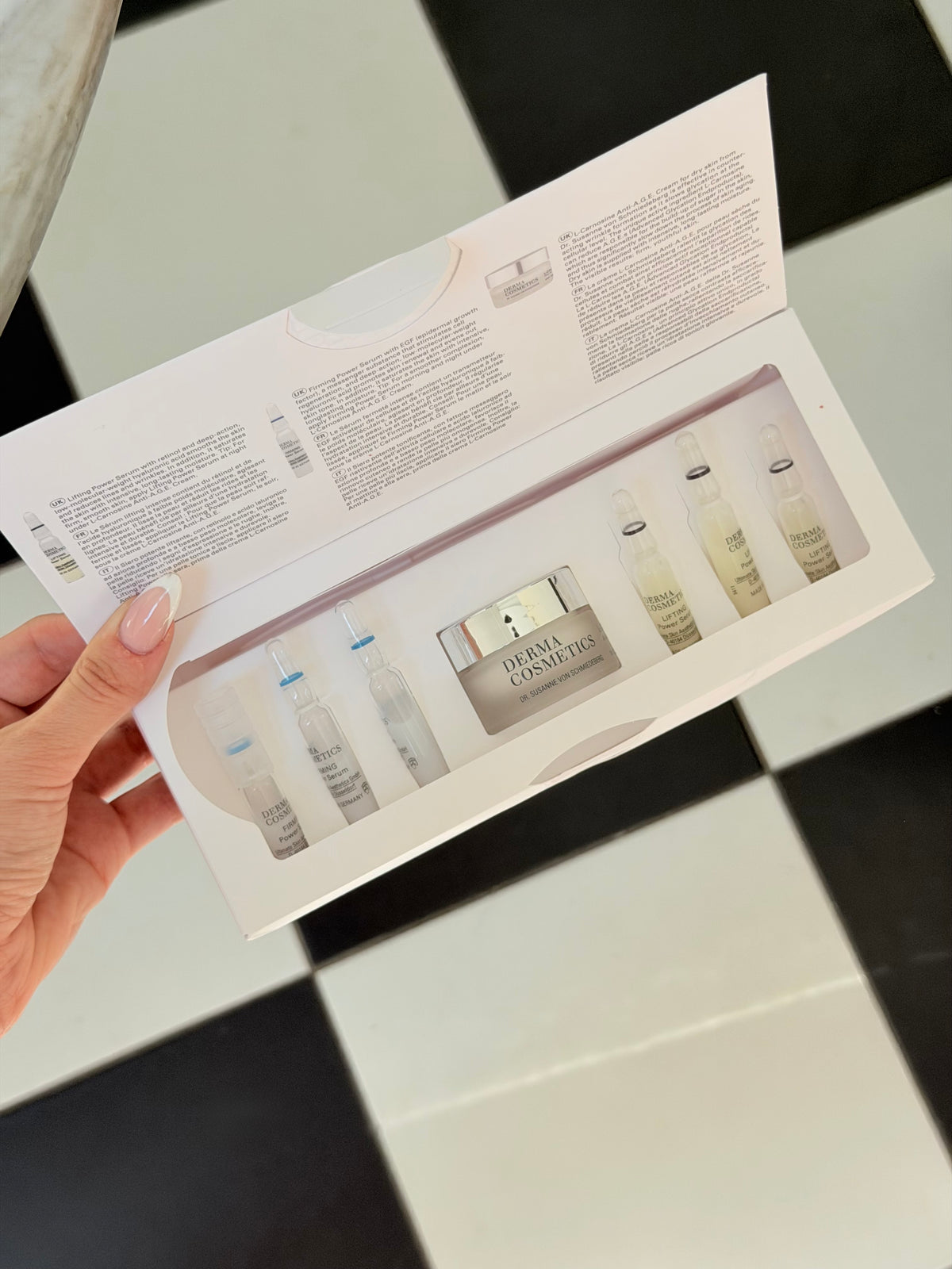 DERMA COSMETICS Firming & Lifting Power Serum - AntiAge Cream Dry Skin Dr. Susanne von Schmiedeberg