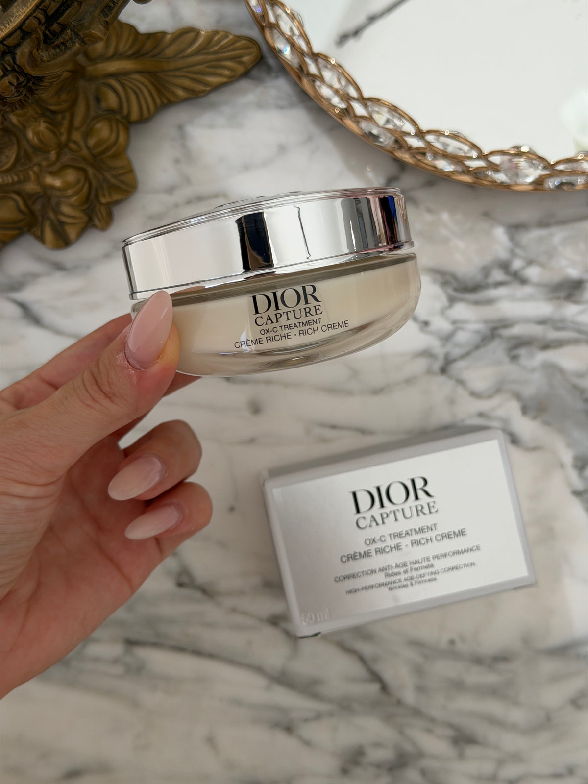 DIOR Capture Rich Cream OX-C Treatment
Face Cream - Rich Texture - Age-Defying Correction - Wrinkles and Firmness