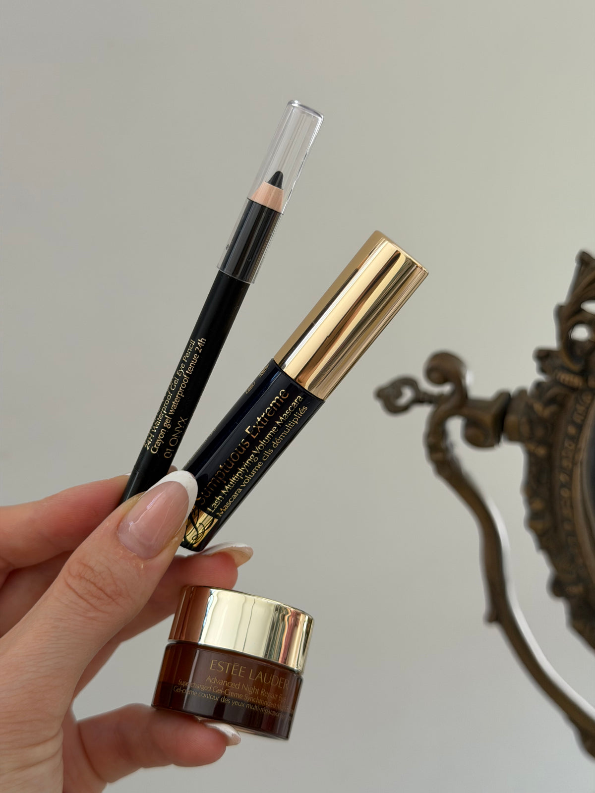 ESTÉE LAUDER Mini Set Advanced Night Repair Eye+Sumptuous Extreme Mascara+Gel Eye Pencil