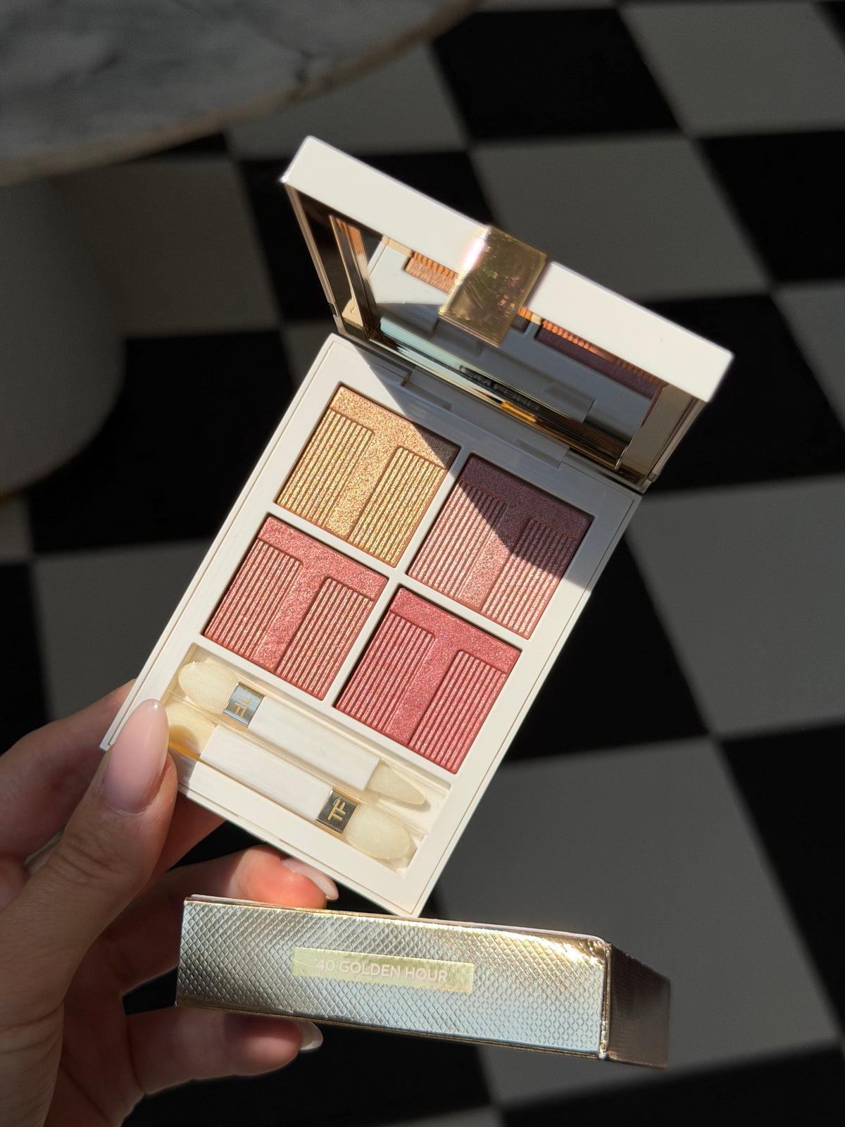 TOM FORD Beauty Eyeshadow Color Quad Lumiere Palette - Golden Hour