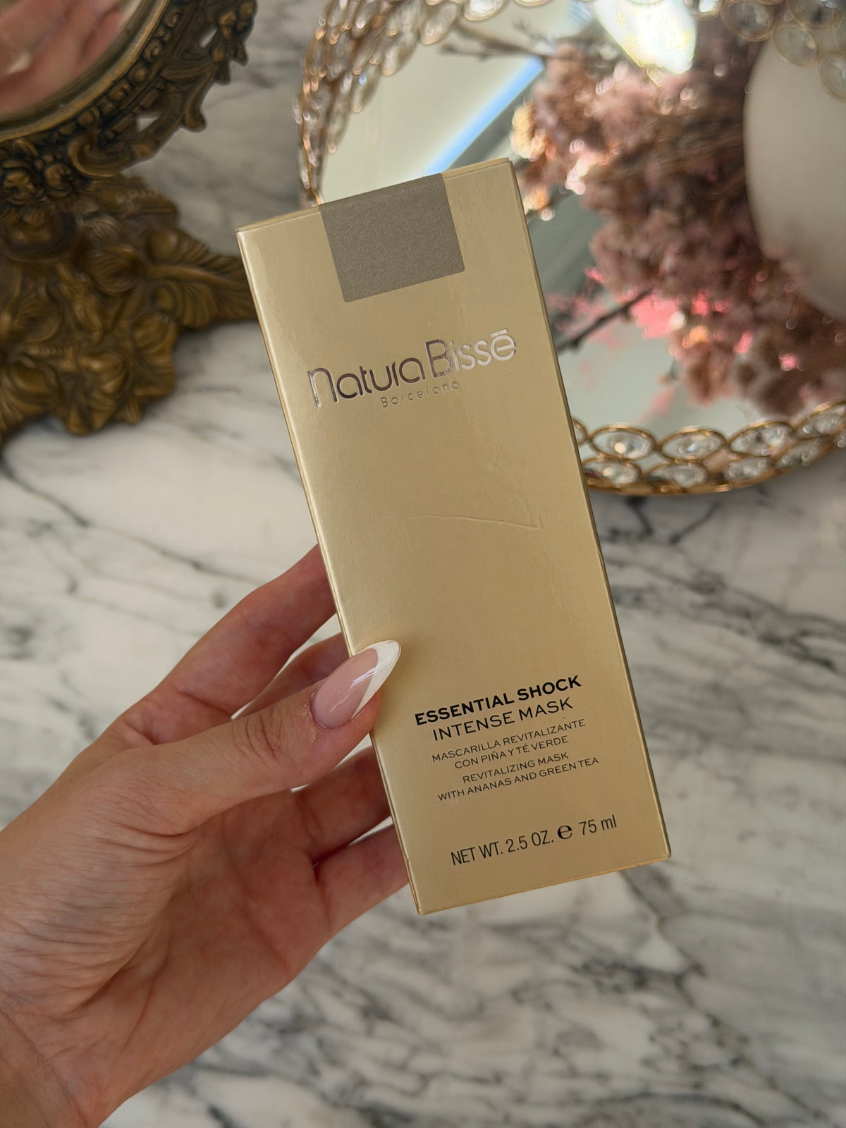 NATURA BISSĒ Essential Shock Intense Revitalizing Mask (with ananas and green tea)