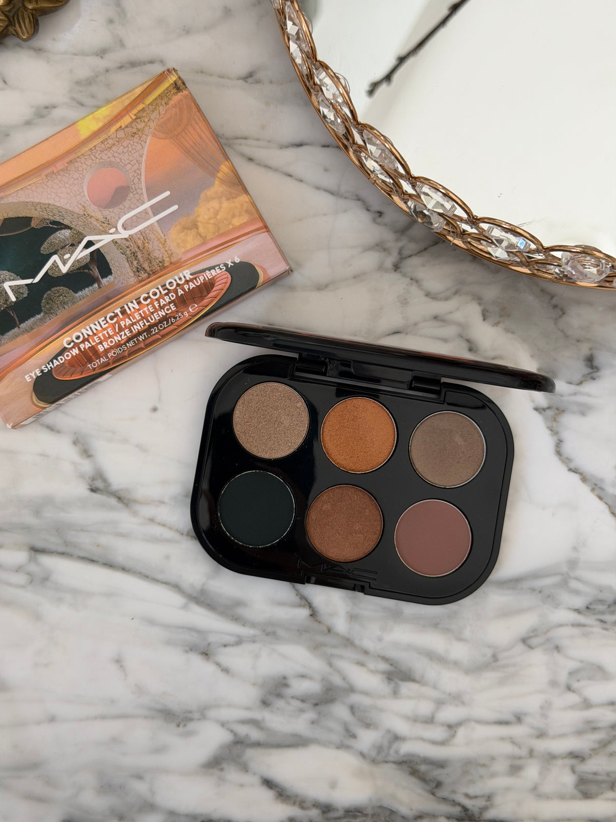 MAC Connect In Colour Eye Shadow Palette: Bronze Influence