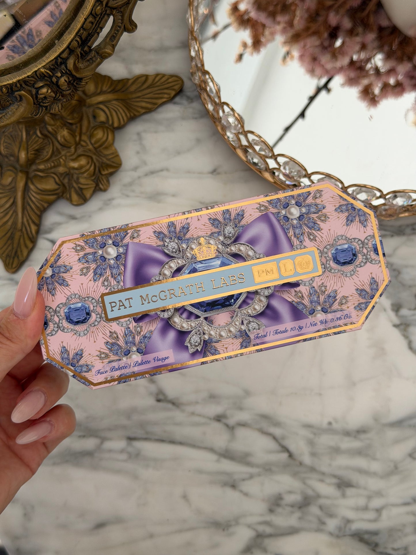 PAT McGRATH LABS Divine Blush + Bronze + Glow Trio Face Palette - Nirvana In Bloom