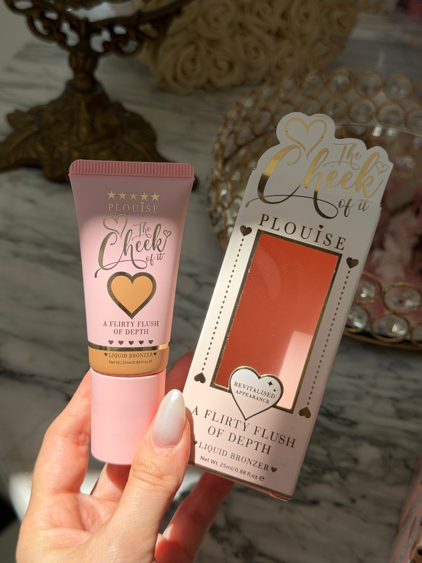 P.LOUISE The Cheek Of It Liquid Bronzer - Caramelted