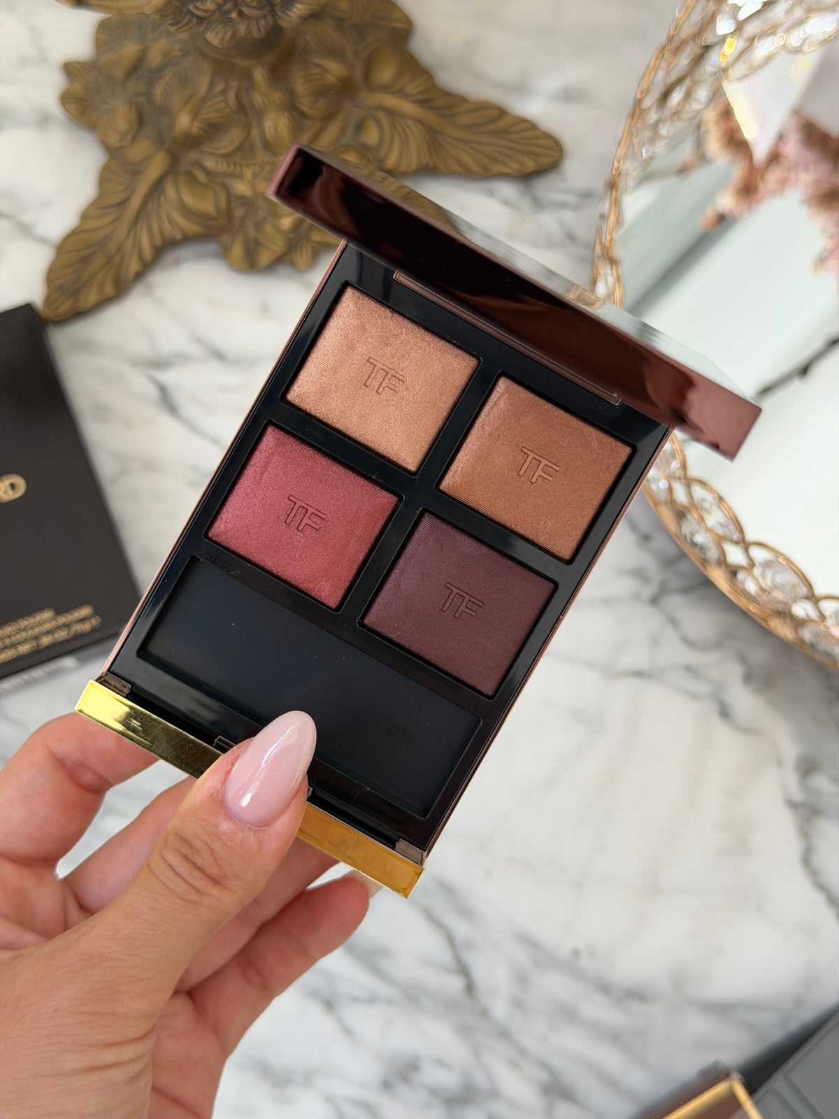 TOM FORD Beauty Eyeshadow Color Quad Palette - Honeymoon