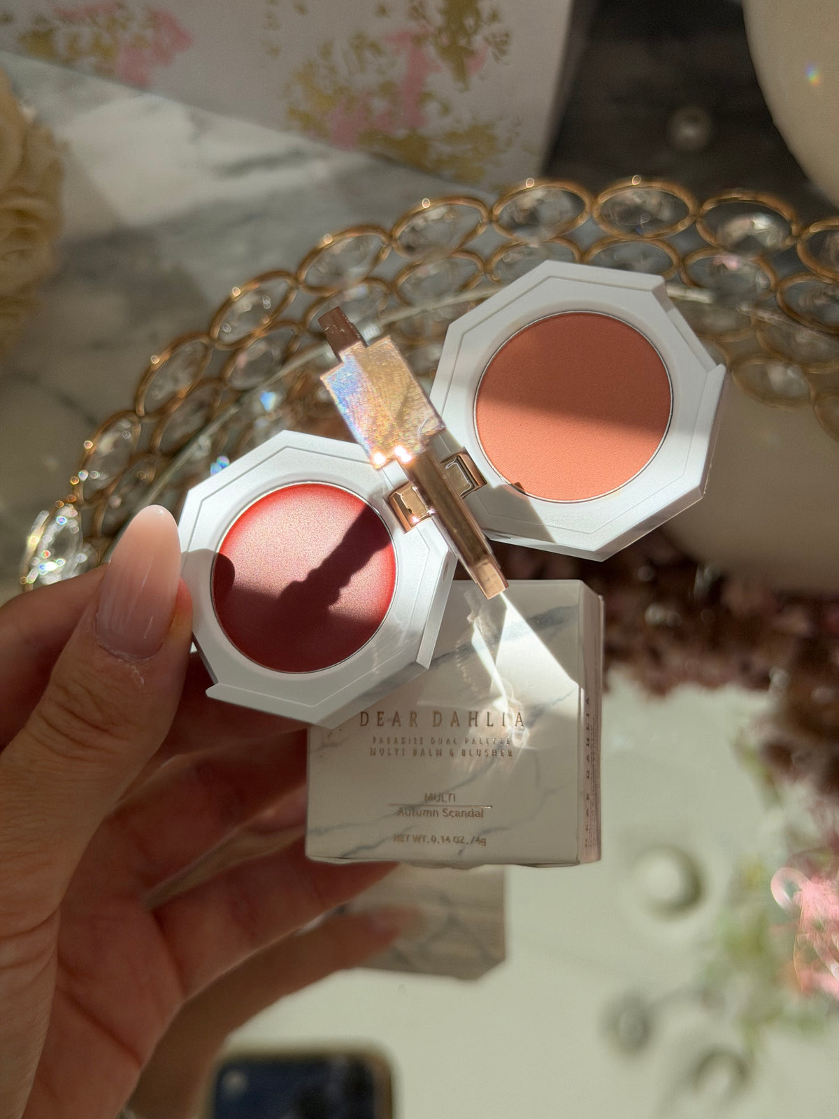 DEAR DAHLIA Paradise Dual Palette - Multi Balm - Autumn Scandal