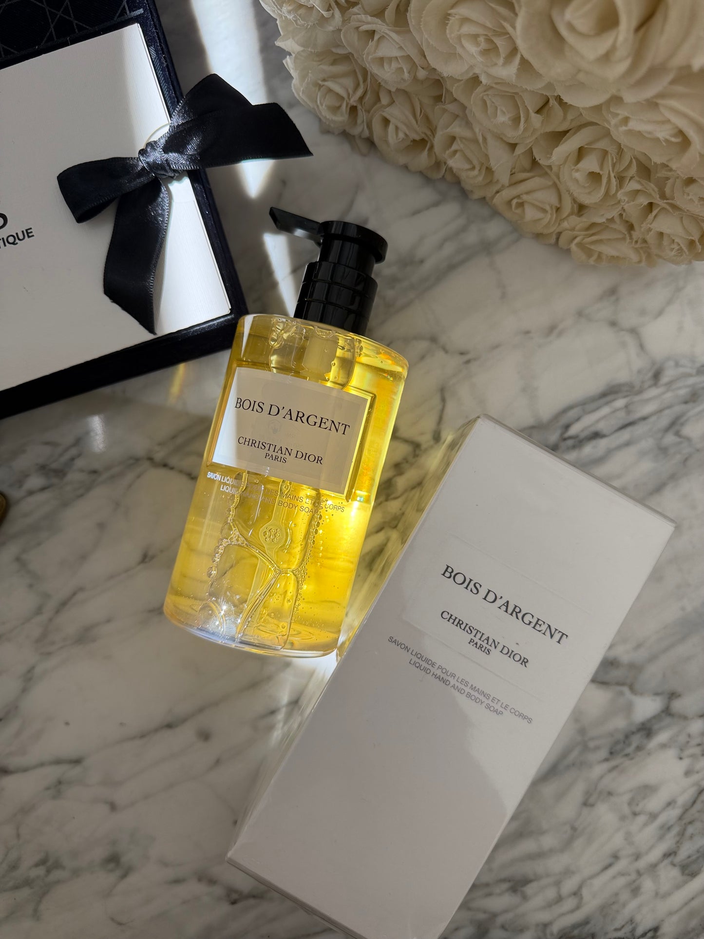 DIOR Bois D'Argent Savon Liquide - Hand and Body Soap 350ml