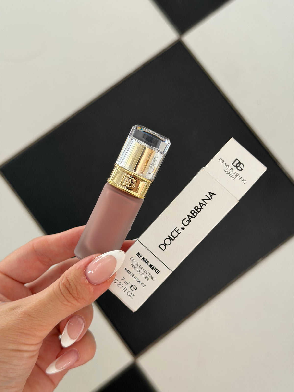 DOLCE&GABBANA My Nail Match
Quick Dry Lasting Nail Lacquer (03)