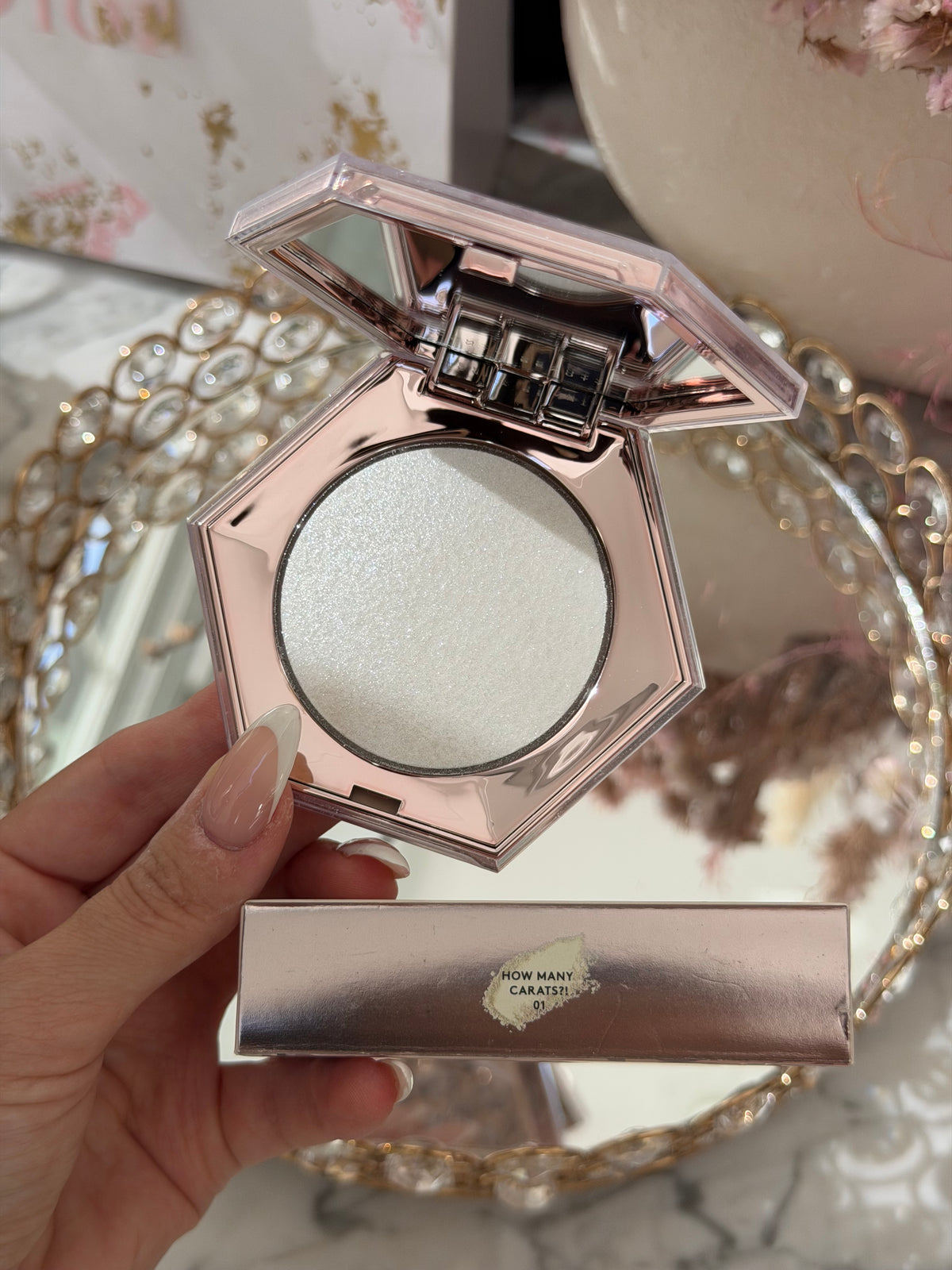 FENTY BEAUTY Diamond Bomb All-Over Diamond Veil Highlighter - How Many Carats?!