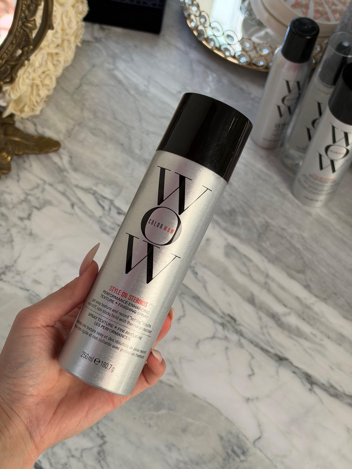 COLOR WOW Style On Steroids Texture Spray Instant Voluminous Hair + Long-Lasting Texture Without Stiffness