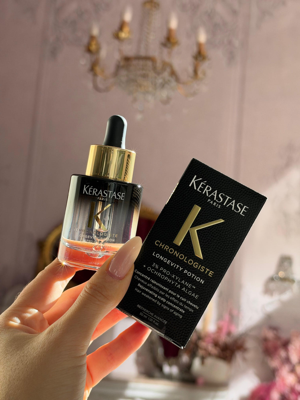 KERASTASE Chronologiste Longevity Potion Scalp Serum Age-defying Scalp Treatment
