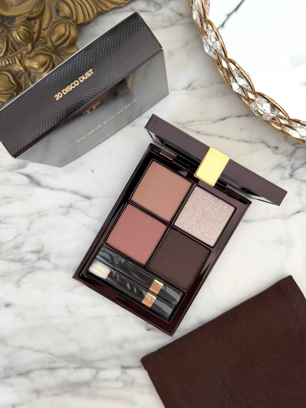 TOM FORD
Beauty Eyeshadow Color Quad Poudre Palette – Disco Dust