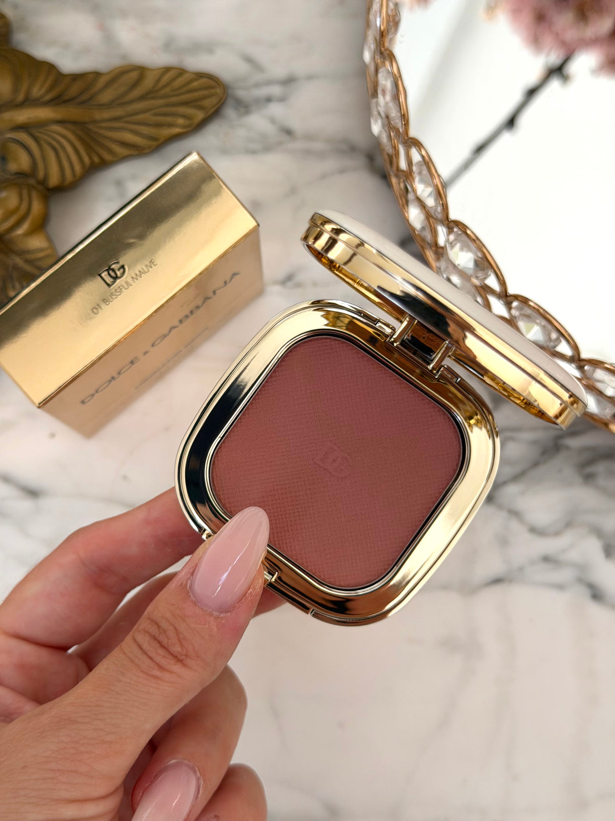DOLCE&GABBANA
Cheek&Eyes Match - Lasting Blush & Eyshadow Powder (01)