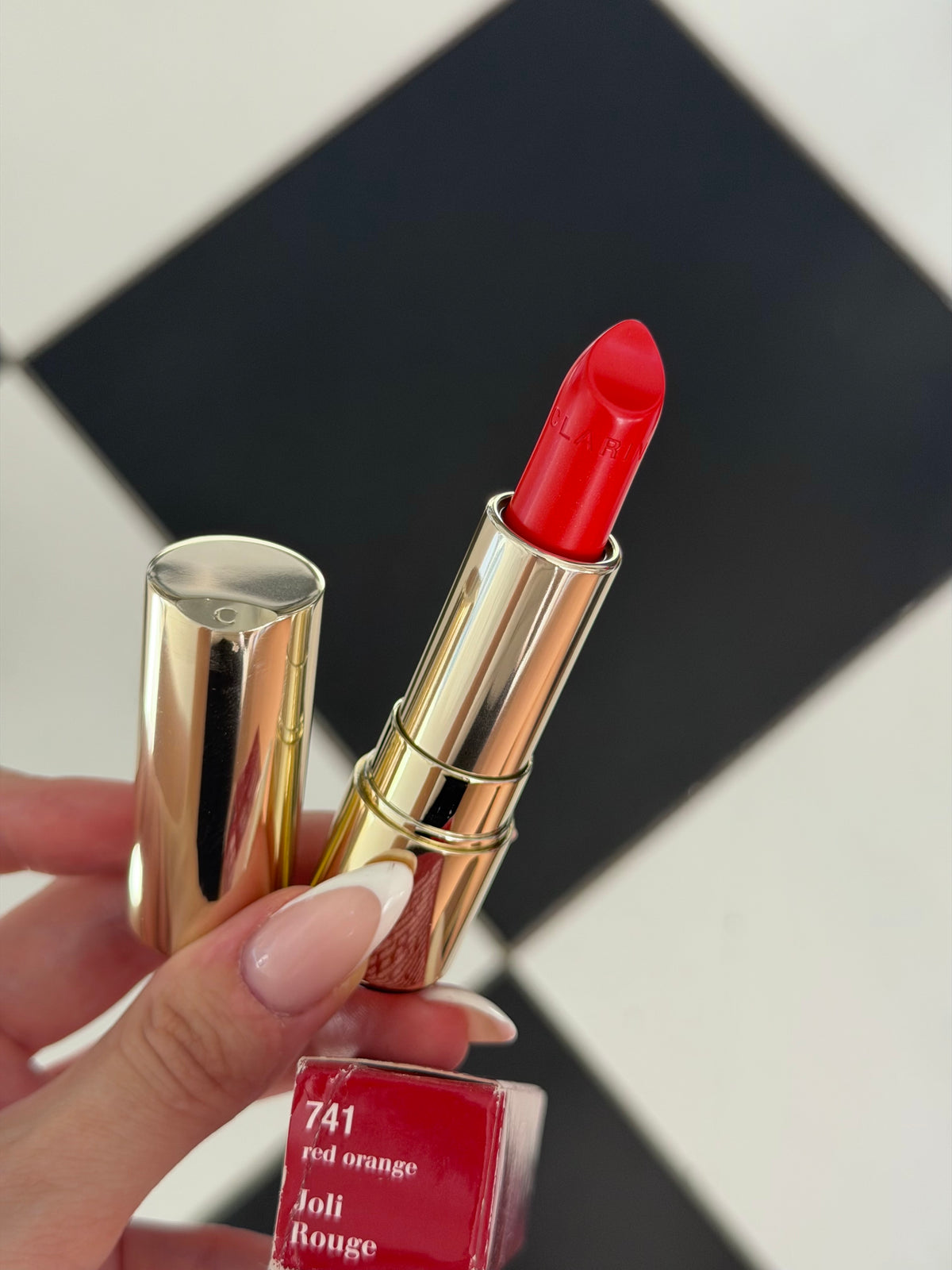 CLARINS Joli Rouge - Moisturizing Long Wearing Lipstick (741)