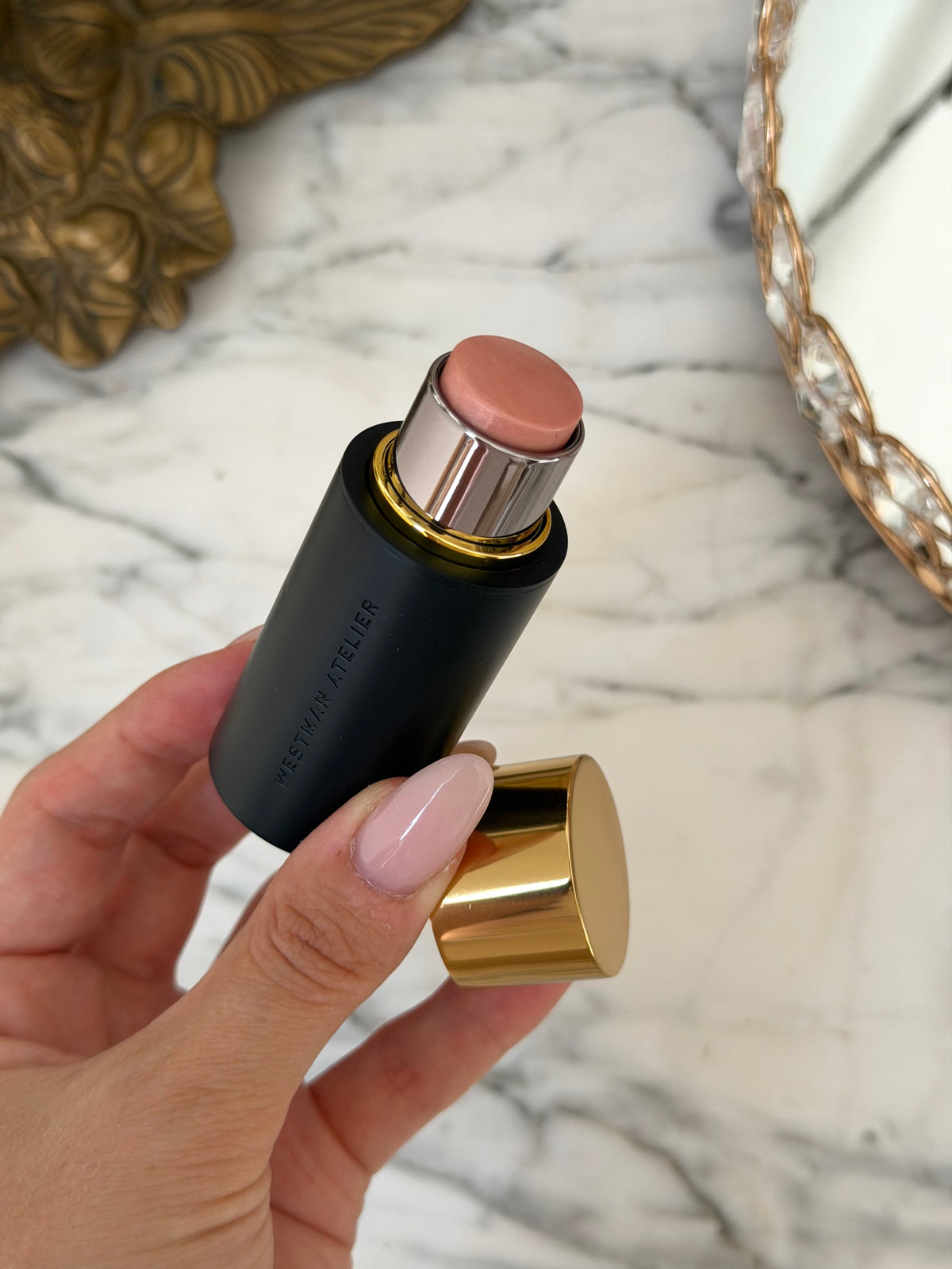 WESTMAN ATELIER Baby Cheeks
Blush Stick - Bright Pinky Peach