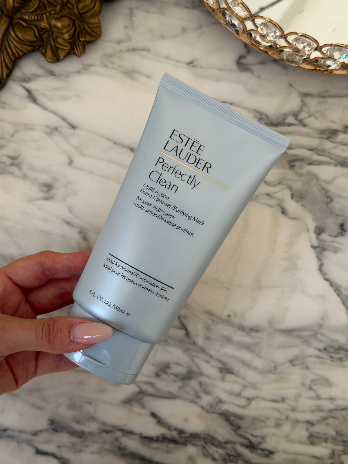 ESTEE LAUDER Perfectly Clean
Multi-Action Foam Cleanser/Purifying Mask