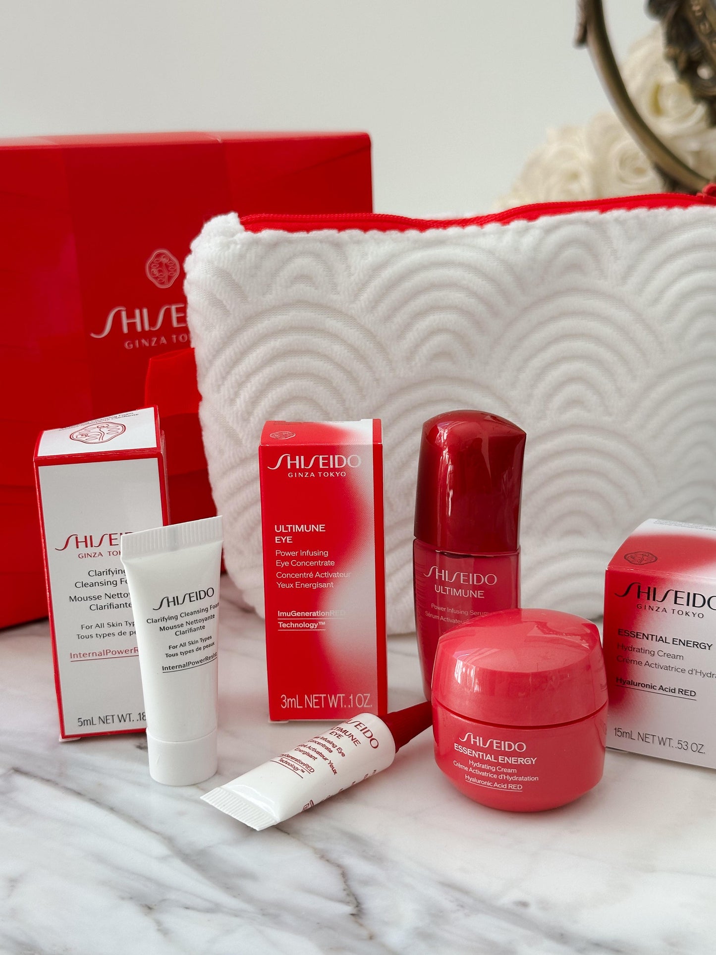 SHISEIDO Essential Energy Hydrating Cream Value Set