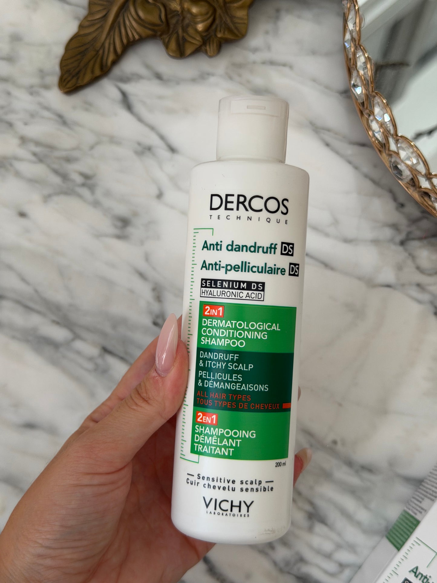 VICHY DERCOS Anti-Dandruff Shampoo 200ml
All Hair Types