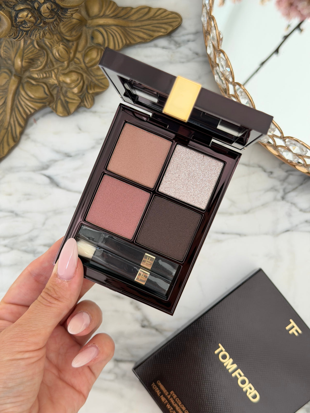 TOM FORD
Beauty Eyeshadow Color Quad Poudre Palette – Disco Dust