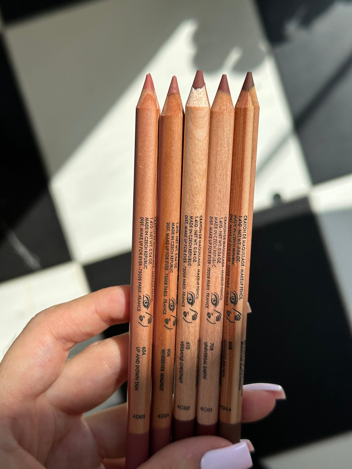 MAKE UP FOR EVER 
Artist Color Pencil (604)
Brow, Eye & Lip Liner