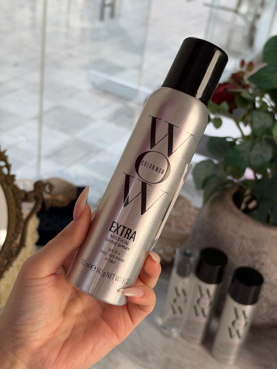COLOR WOW Extra Mist-Ical Shine Spray Super-fine, Non-Greasy Mist For Extreme Gloss And Instantly Healthy-Looking Hair