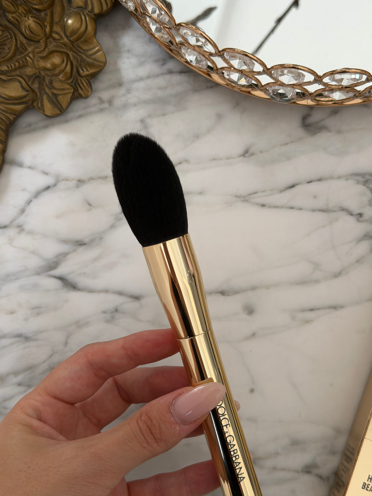 DOLCE&GABBANA Powder & Highlighter Beauty Brush
Vegan - Ultra-Soft