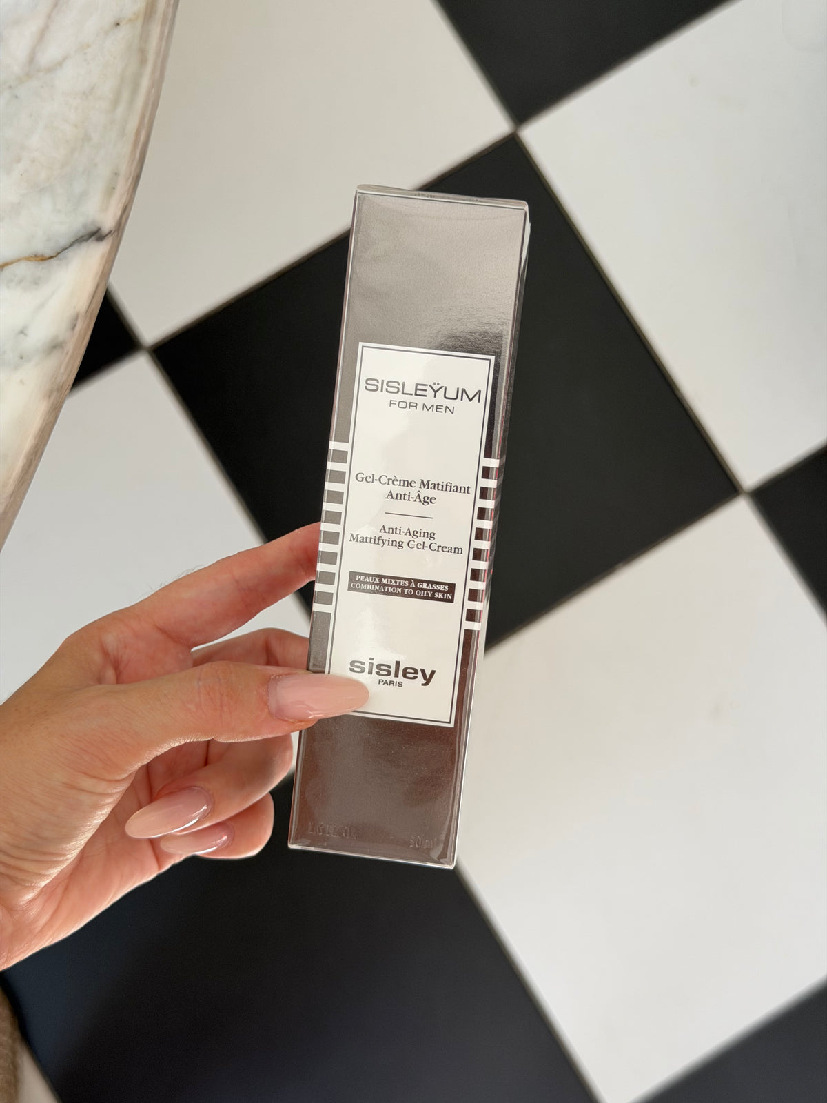 SISLEY Sisleÿum For Men Anti-Aging Mattifying Gel-Cream - Combination To Oily Skin