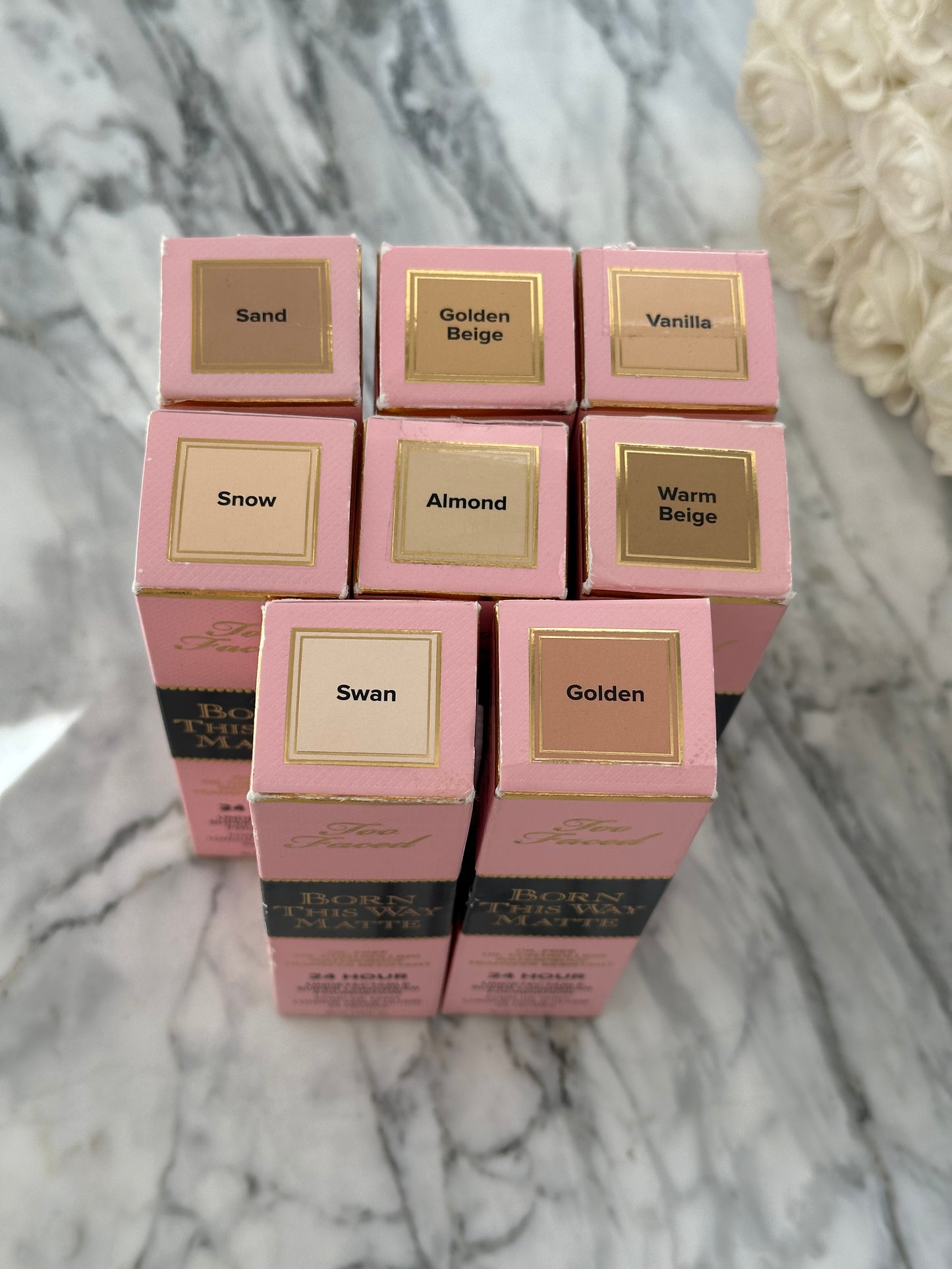TOO FACED Born This Way Soft Matte Foundation
Oil Controlling Formula + 24H Wear