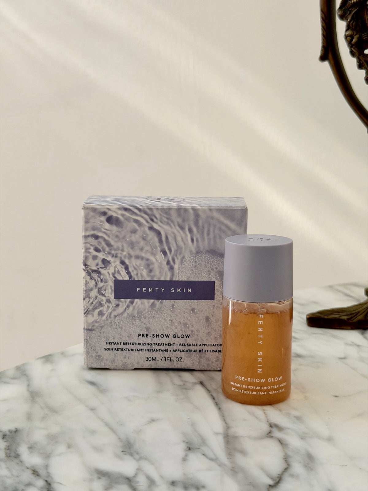 FENTY SKIN Pre-SHow Glow Instant Retexturizing 10% AHA Treatment + Reusable Applicator