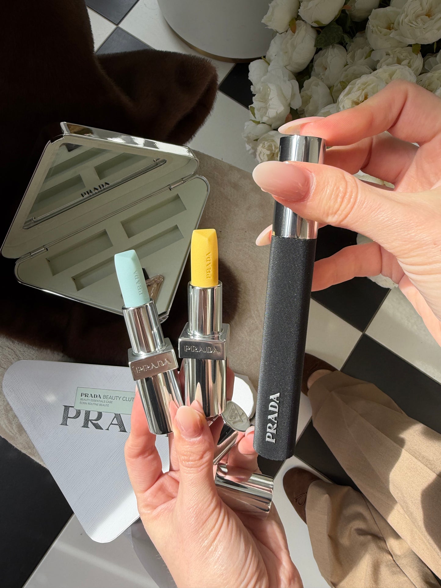 PRADA Beauty Clutch Essentials Case Set