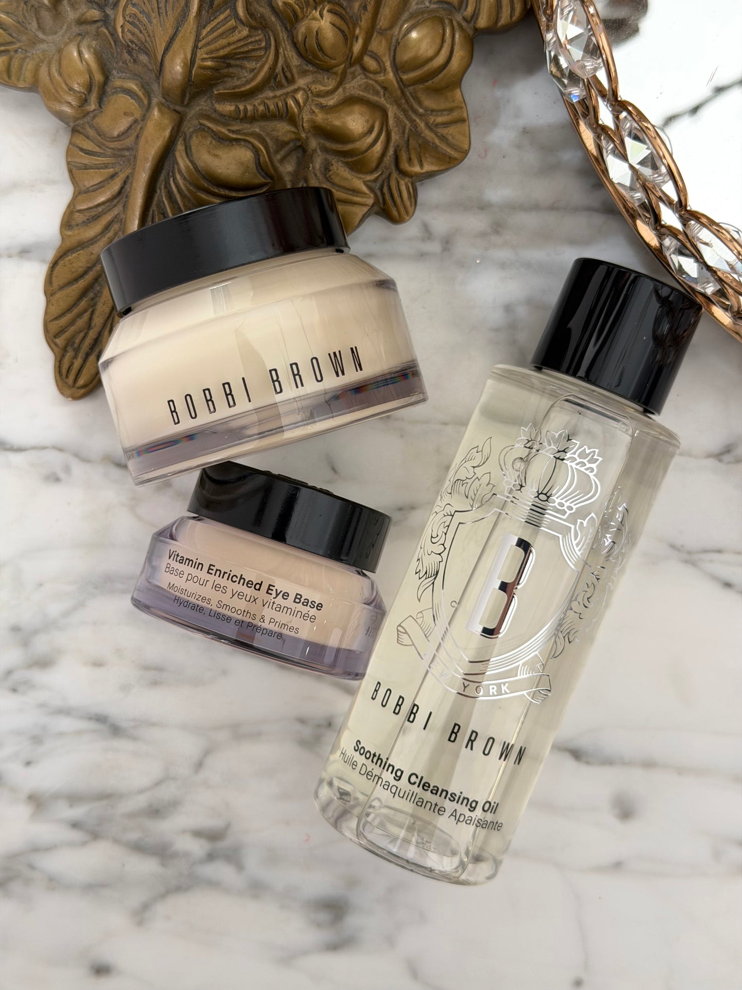 BOBBI BROWN Cleanse & Prime Skincare Gift Set (Face Primer + Eye Primer + Cleansing Oil)