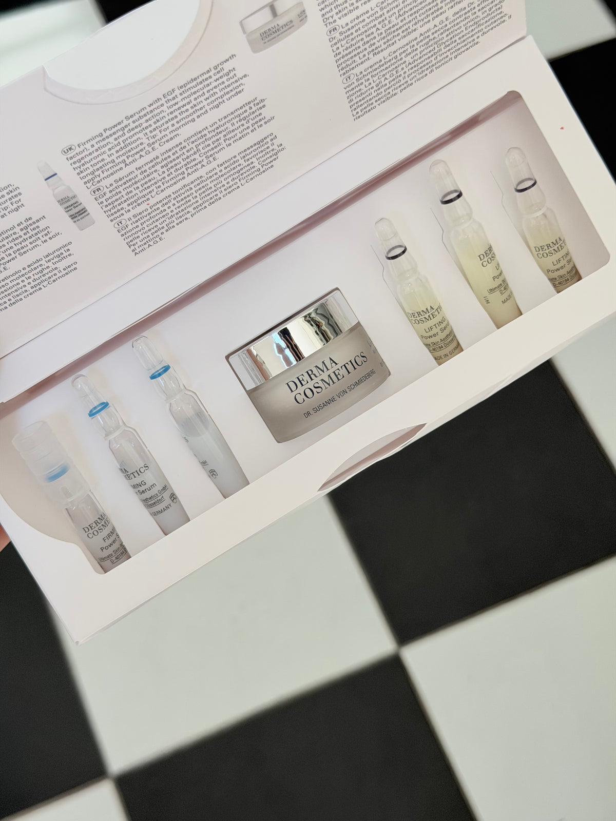 DERMA COSMETICS Firming & Lifting Power Serum - AntiAge Cream Dry Skin Dr. Susanne von Schmiedeberg