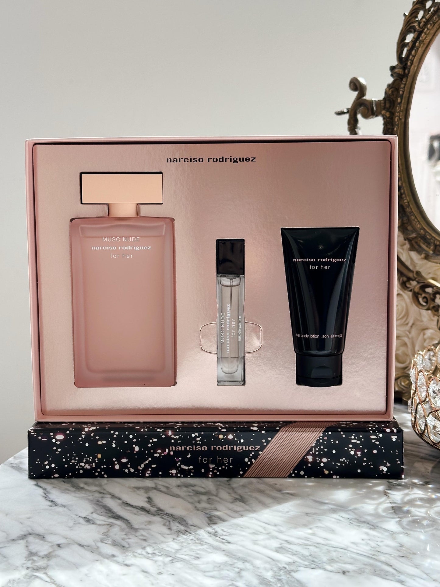NARCISO RODRIGUEZ Musc Nude For Her 100ml Gift Set