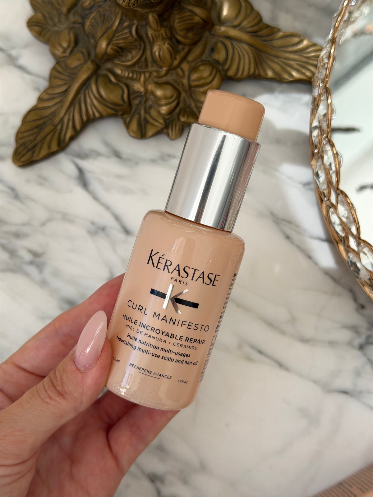 KÉRASTASE Curl Manifesto
Huile Incroyable Repair Hair Oil
Nourishing Multi-Use Hair And Scalp Oil For Coily And Very Curly Hair