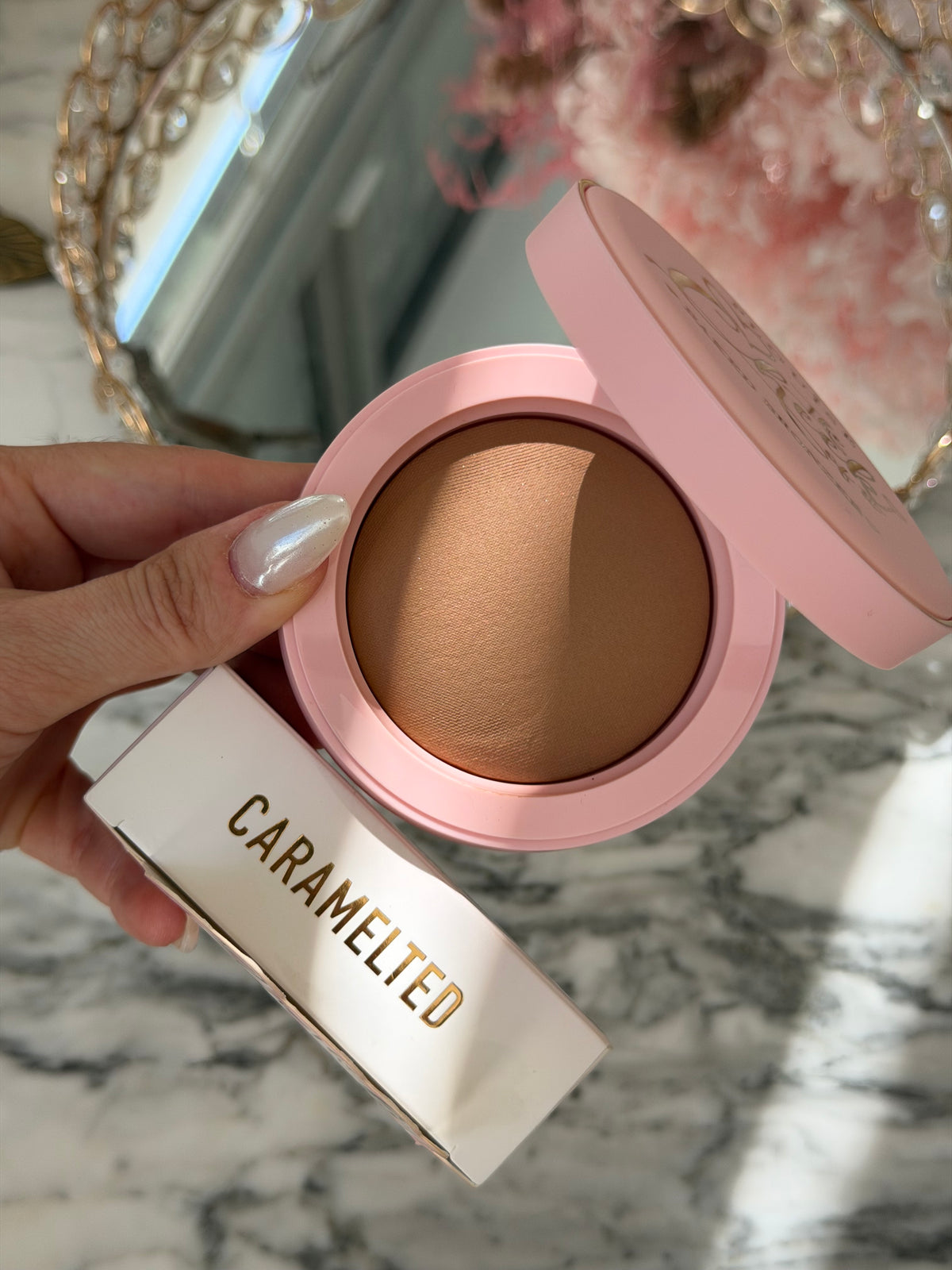 P.LOUISE The Cheek Of It Baked Bronzer - Caramelted
