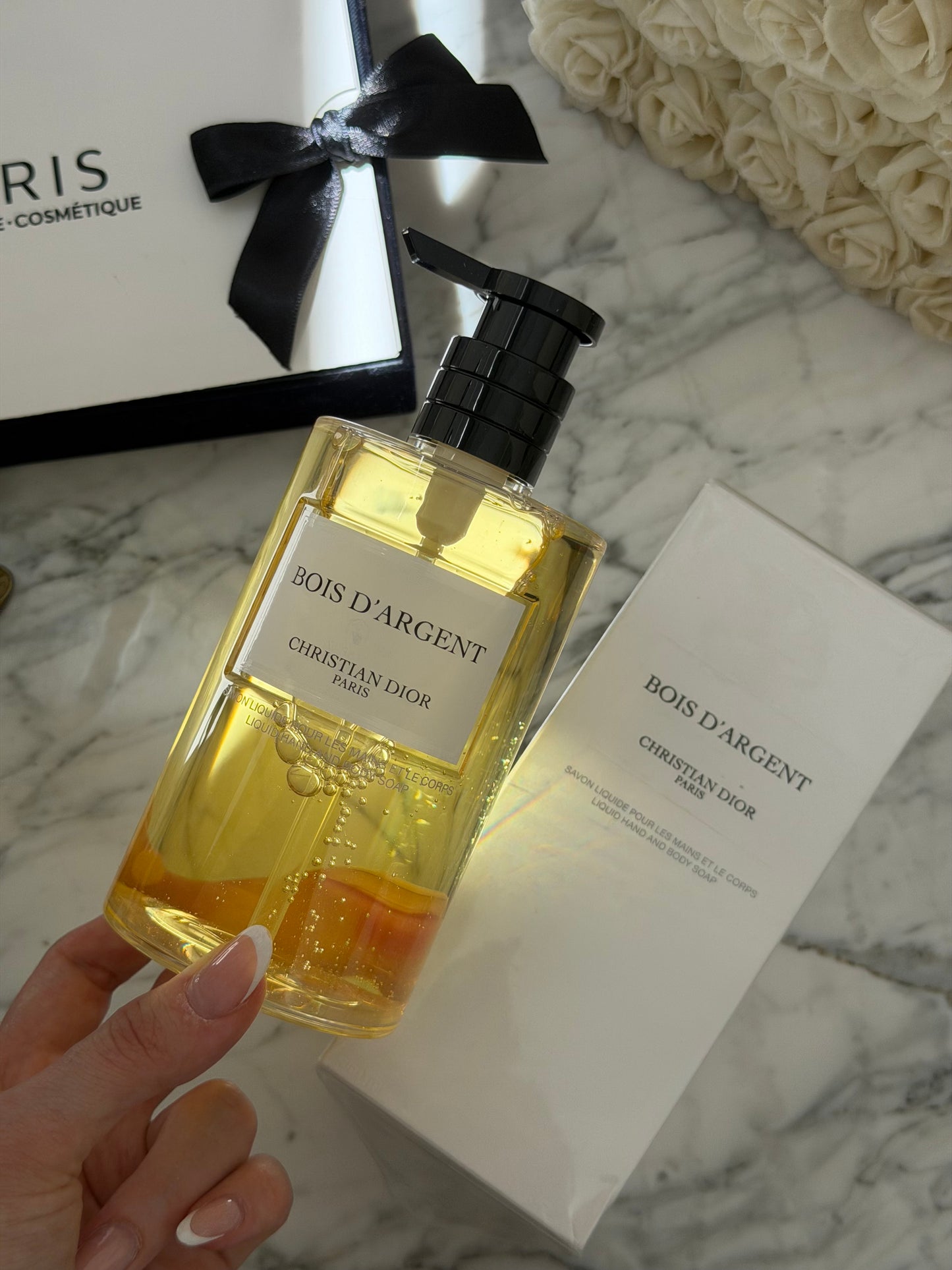 DIOR Bois D'Argent Savon Liquide - Hand and Body Soap 350ml