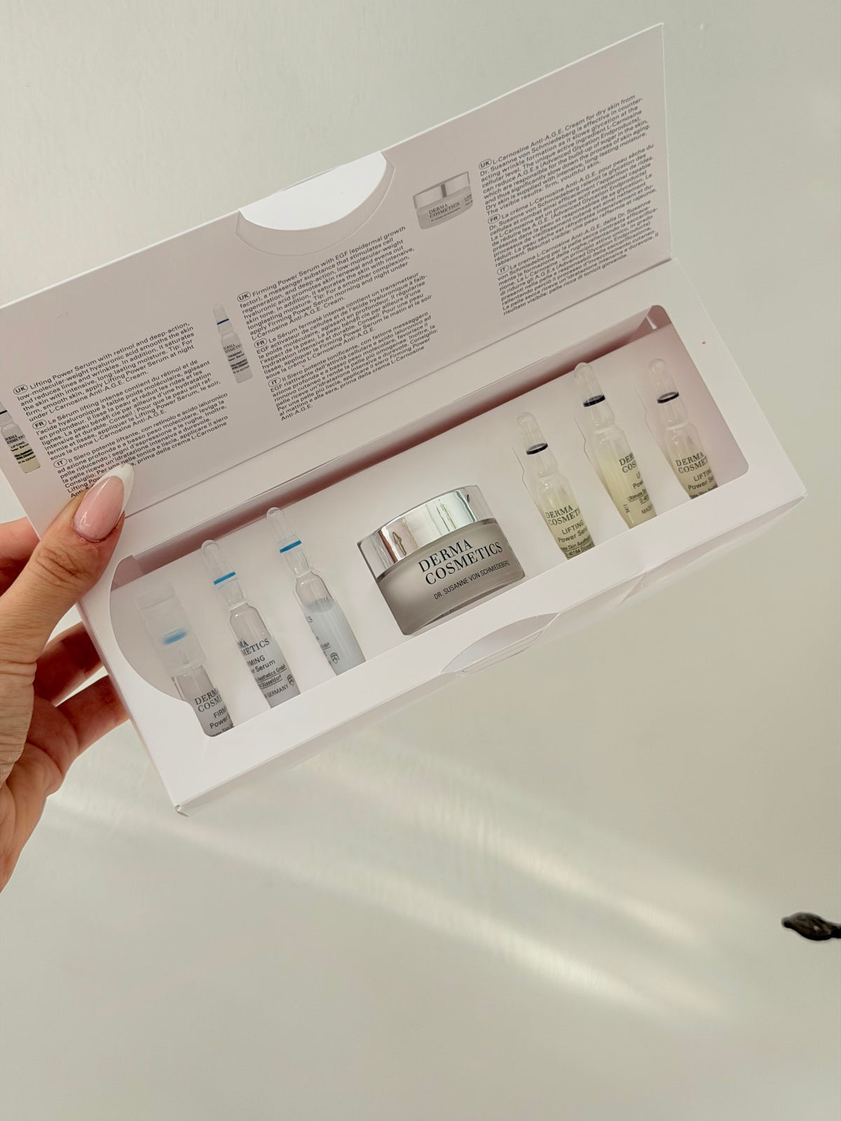 DERMA COSMETICS Firming & Lifting Power Serum - AntiAge Cream Dry Skin Dr. Susanne von Schmiedeberg