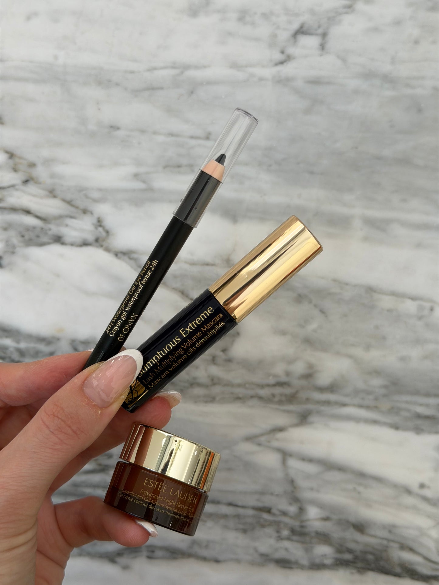ESTÉE LAUDER Mini Set Advanced Night Repair Eye+Sumptuous Extreme Mascara+Gel Eye Pencil
