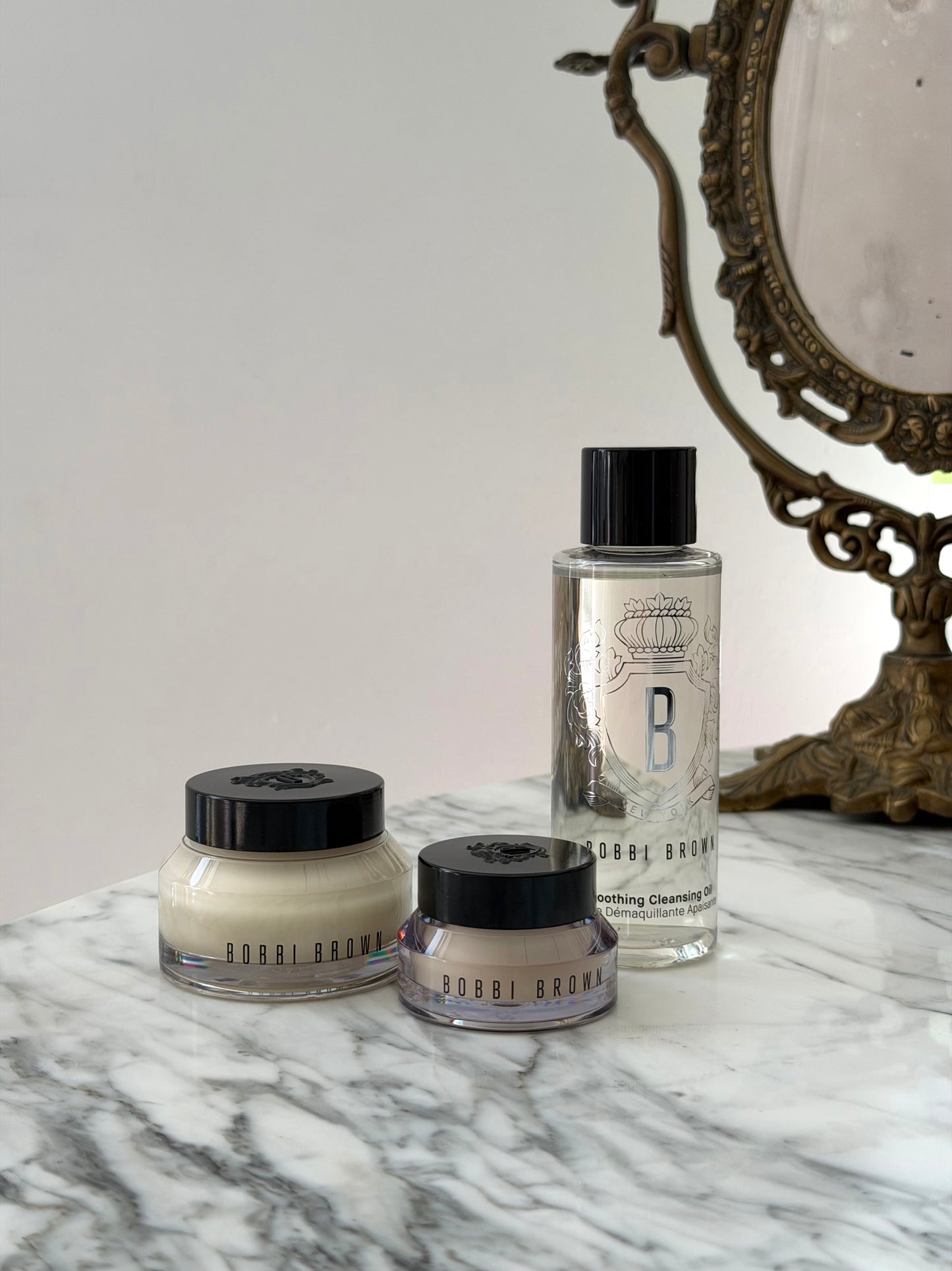 BOBBI BROWN Cleanse & Prime Skincare Gift Set (Face Primer + Eye Primer + Cleansing Oil)