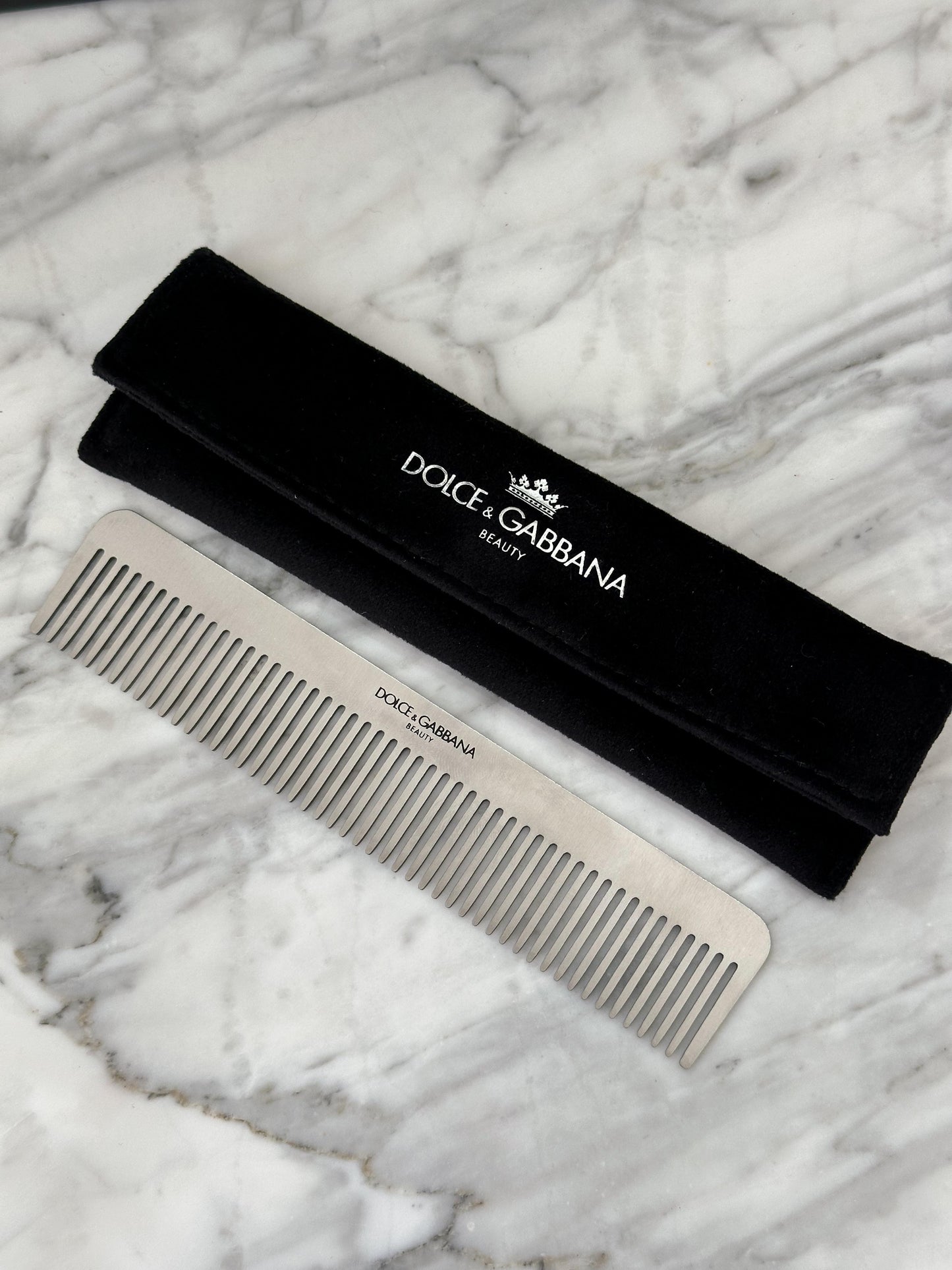 DOLCE&GABBANA Hair Comb Stainless Steel