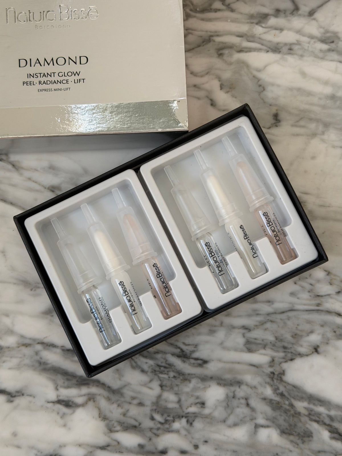 NATURA BISSĒ Diamond Instant Glow - Ampoule Trio Express Mini-Lift