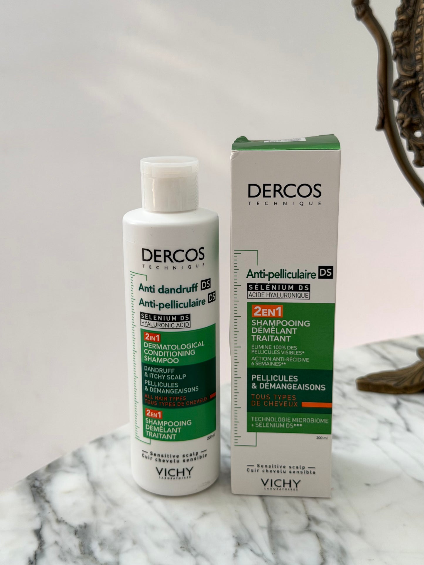VICHY DERCOS Anti-Dandruff Shampoo 200ml
All Hair Types