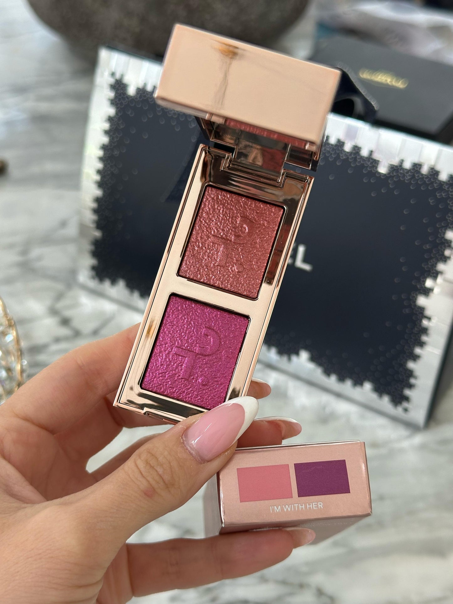 PATRICK TA Major Dimension Eye Illusion Eyeshadow Duo Pink