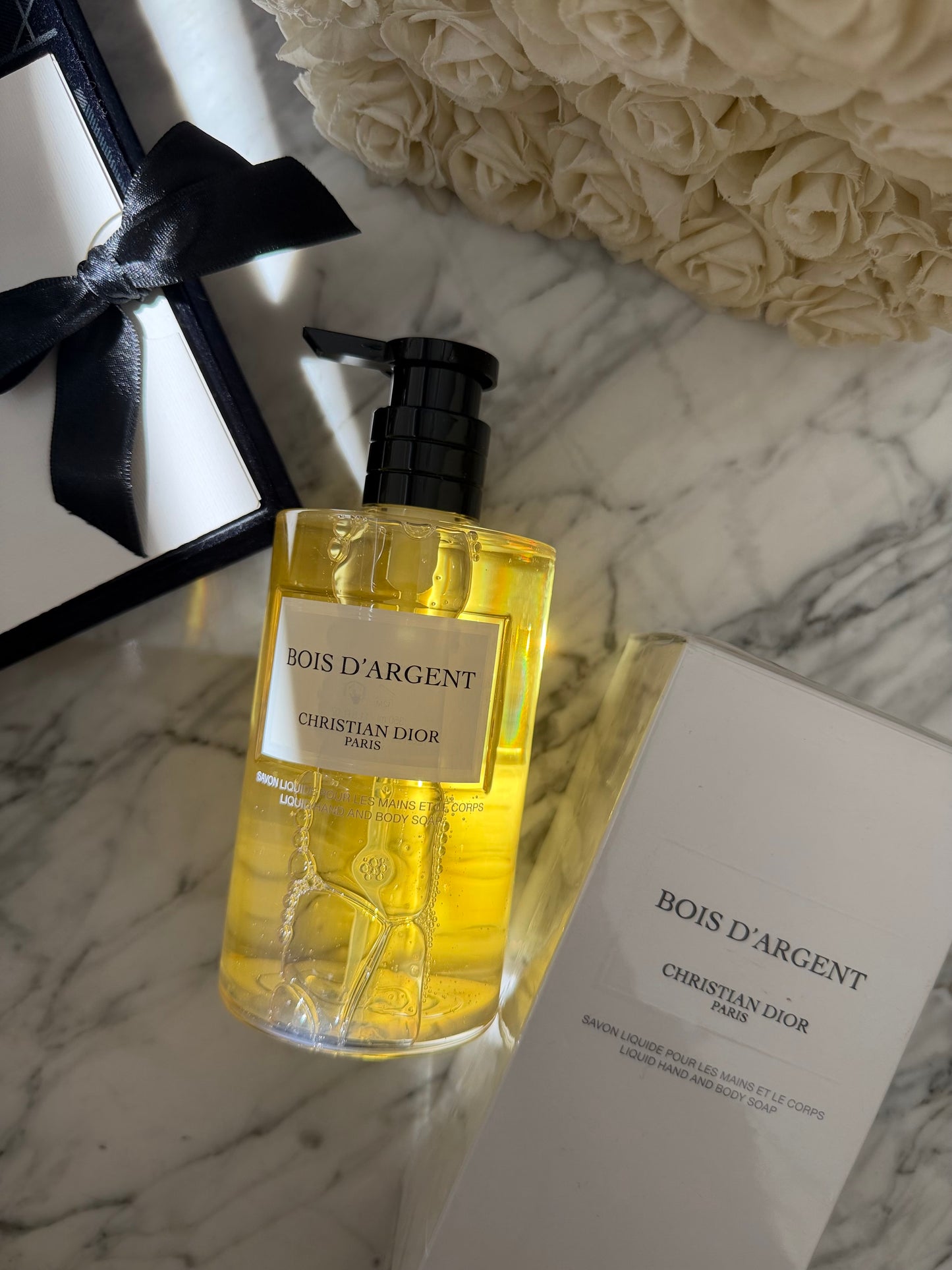 DIOR Bois D'Argent Savon Liquide - Hand and Body Soap 350ml