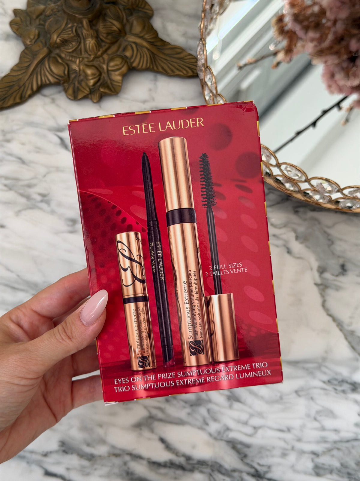 ESTEE LAUDER Eyes On The Prize Sumptuous Extreme Mascara + Eyeliner Trio Gift Set