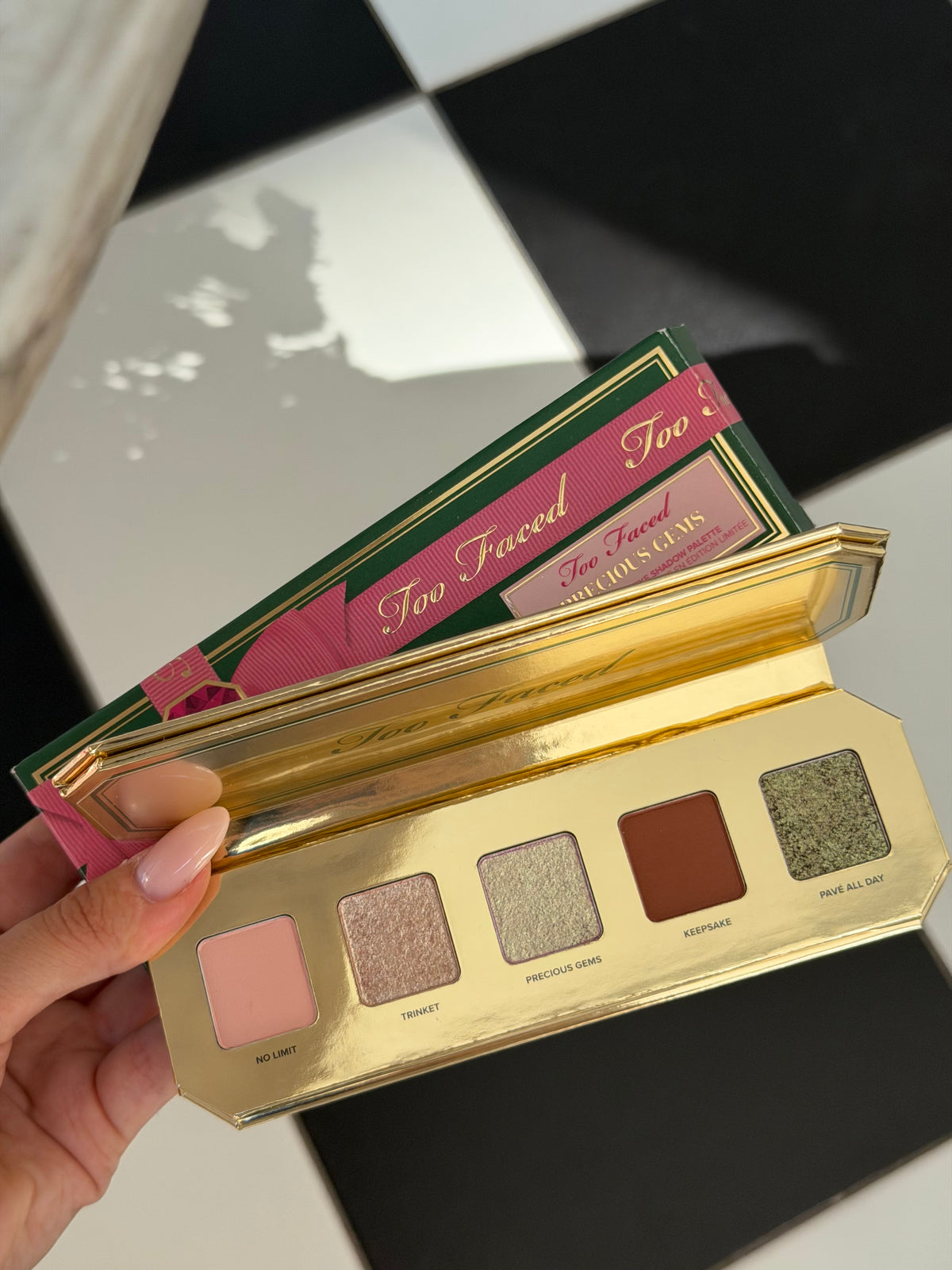 TOO FACED Precious Gems Eye Shadow Palette
Limited Edition Ready-To-Gift Holiday Palette